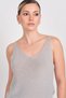 Onlshina Sl Glitter Top Knt Women's Gray Blouse - 15322379 - 2