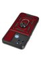 Ilkeshop New Realme C25Y Case with Pars Lens Ring Silicone (151644) - Red - 4