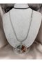 Tree of Life Natural Stone Necklace with Chakra Stones Silver Color Chain Spiritual Stylish Necklace - 2