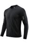 . Men's Full Zipper Diving Fabric Long Sleeve Slim Fit Flexible Sports Sweatshirt