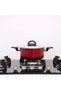 Non Stick Casserole With Glass Lid 28 cm, Red, RF6442 - 3