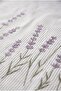 Lavender Garden 10 Piece Duvet Cover Set with 100% Cotton Embroidered Pique Robe |   Premium Dowry Set - 6