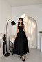 Vesper Square Neck Maxi Evening Dress - 2