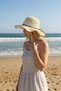 Women's Hand Knitted Detailed Hat Beach Hat - 2