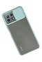 Ilkeshop New Mi 11 Lite Case Palm Frosted Camera Sliding Silicone (132448) - Turquoise - 2