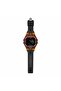 Blaze TM2020 Digital Sports Watch for Men – Translucent Orange Tactical Case, 3ATM Water Resistant, LED Backlight, Multi-Function Gray Silicone Strap Wristwatch - 6