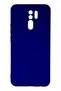 Ilkeshop New Redmi 9 Case Nano Velvet Silicone (142503) - Navy Blue