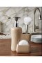 Porcelain Countertop Liquid Soap Dispenser Set with Brush and Sponge 550 ml - 2