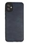 Ilkeshop New Galaxy A04E Case Loop Leather Silicone (193515) - Navy Blue