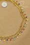 316L Steel Anklet - 2-Piece Combination Colorful Bar Chain 316L Steel Anklet 20+5cm