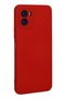 Ilkeshop New Vivo Y15S Case Nano Velvet Silicone (212109) - Red - 3