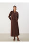 Elastic Waist Brode Skirt