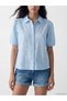 Ozmarka New Season Balloon Sleeve Women's Brode Shirt - 3