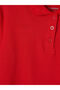 Esvab • Modern & Distinctive Devrik Roba Collar Girls' Pique T-Shirt - 4