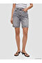 شورت جينز نسائي من NEVAVM Farkily Bermuda Fit - 2