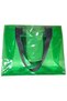 R&M Promotional Waterproof Transparent Pvc Women's Beach and Shoulder Bag - Green Color Optional Handle - 2
