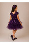 Princess Girls Tulle Evening Dress Wedding Birthday Party - 5