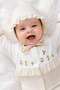 5-Piece Newborn Girl Baby Hospital Discharge Set Zibin Set Baby Hospital Discharge Gift Hospital Discharge - 6