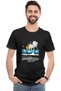 Unisex Printed Design T-Shirt (California)| Round Neck Regular Fit T-shirt