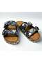 26Y217-9 Women's Stoned Double Buckle Slippers - 5