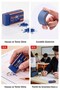 Exam Eraser Blue Eraser Medium Size 10 Pieces Pansil Soft Exam Eraser Non-Falling Apart School Office Domestic Use - 3