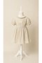Girl's Vintage Dress with Butterfly Detail on Shirt - Butterfly Dream - 3