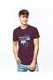 Unisex Printed Design T-Shirt (Happy Planet)| For Couple | Round Neck Regular Fit T-shirt - 5
