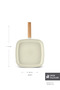 X Refika Swiss Crystal Almond Cream Non-Stick Induction Base Grill Pan with 0 Oil and Non-Stick Coating 28 cm - 3