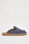 Manas Model Genuine Suede Leather Rubber Sole Slippers - 2