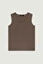 Mink Round Neck Knitwear Women's Undershirt