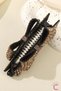 Elegant Bow Design Silver Zircon Stone Women's Banana Hair Clip 11cm - Non-Slip Clip-In Hair Clip - 4