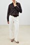 Coffee Modal Blended Textured Women's Shirt - 4