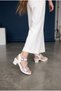 Children's Young Girls Orthopedic Stylish Comfort Model Anatomical Comfortable Sole Stone Detailed Short Heeled Daily Wear - 3