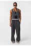 Washable Waist Detailed Baggy Sweatpants - 3