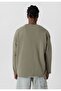 Oversize Sweatshirt with Pocket Detail - 4