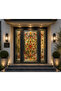 Stained Glass Transparent Patterned Glass Film