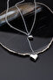 Heart Steel Necklace - 4