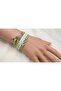 Women’s Charm Multi-Layer Bracelet – Braided Leather Style Wristband - 3