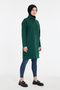 Women's Daily Oversize High-Necked Hijab Sweat Tunic - 4
