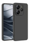 حافظة ILKESHOP Redmi Note 14 4G من السيليكون الأول (210842) - أسود