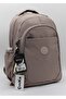 Luxury Satin Water Repellent Fabric Large Size Backpack Middle School High School School Bag / 16500