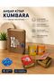 Wooden Locked Book Savings Box 16cm X 13cm