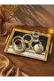 Luxury Presentation Tray with Gold Frame and Pattern 002 - 2