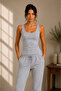 Women's Thick Strap Cotton Ribbed Undershirt Soft Textured // Pack of 3