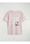 Hello Kitty Oversize Printed 100% Cotton Women's T-Shirt - 7