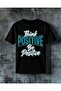 تي شيرت كبير الحجم مطبوع عليه سحابة زرقاء من Positive Vibe