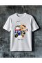Hop on Taksici Ayi Printed Oversize T-Shirt