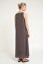 Crew Neck Sleeveless Relaxed Fit Maxi Dress - 5