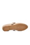 Beige Belted Slim Fit Women's Ballerinas - 5