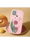 Redmi 9C/10A Compatible Shock-Absorbing Camera Protected Pink Silicone Case - 2